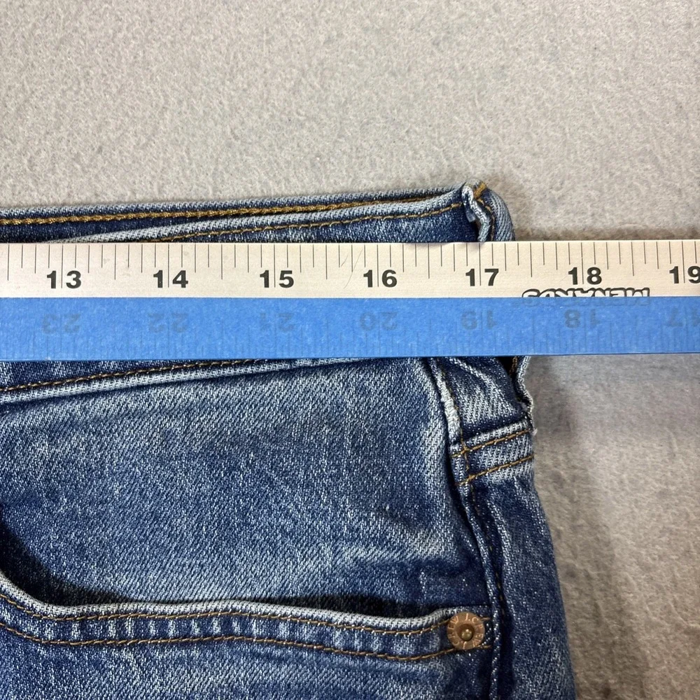 J. Crew Women's Size‎ 29 Slim Boyfriend Straight Leg Jeans Cropped Raw Hem